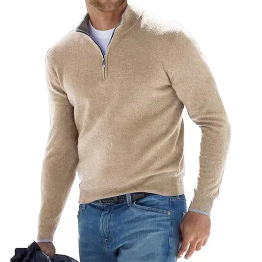Ralph | Men's Sweater | Half Zip Sweater, Comfortable Knit, Available in Various Sizes and Colors-2
