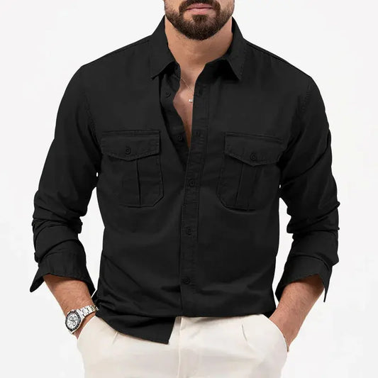 Liam | Men's Shirt | Casual Elegance | Durable Fabric-2