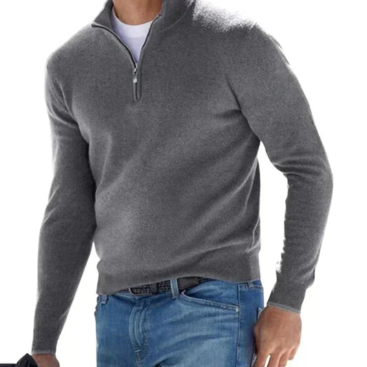 Ralph | Men's Sweater | Half Zip Sweater, Comfortable Knit, Available in Various Sizes and Colors-1