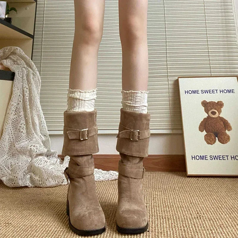 Emma | Cowboy Boots | Stylish Slip-On | Size 35-40 | Western Boots-3