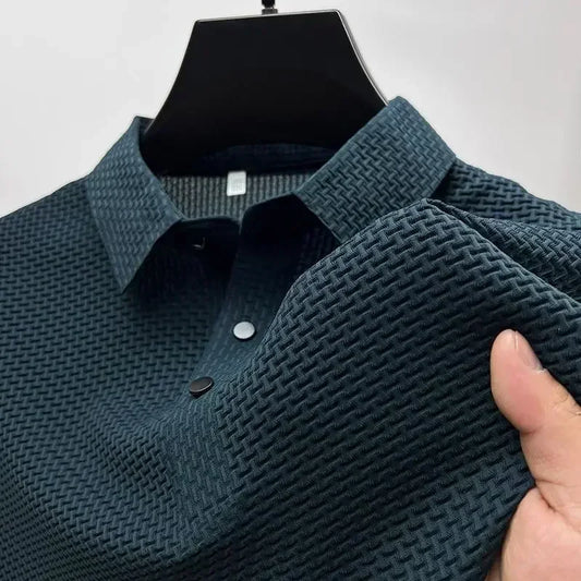 Henny | Short Sleeve Polo Shirts | Men's Polo | Size M | Blue-2