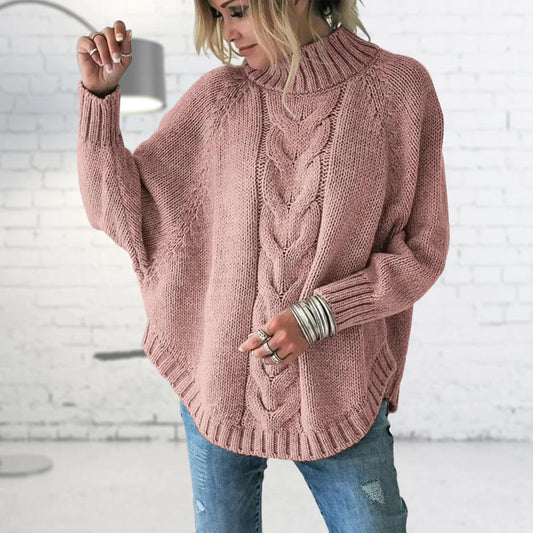Emily | Women's Sweater | Chunky Knit, Cable Knit | Size M-2