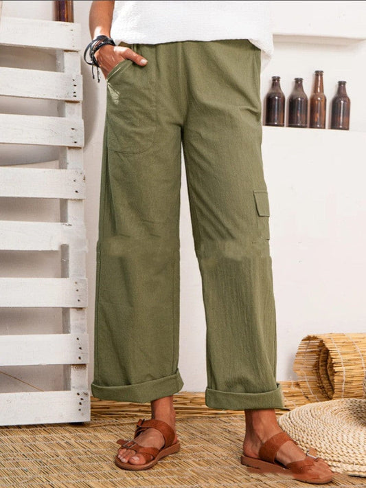 Heidi | Cargo Pants for Women | Black Cargo Pants | Cargo Trousers-1