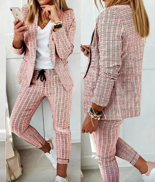 Sofia | Women's Suit | Pant Suits for Women, Elegant Black Two-Piece Outfit-1