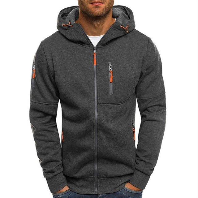 Michael | Stylish Zip-Up Hoodie for Comfort - Image 4