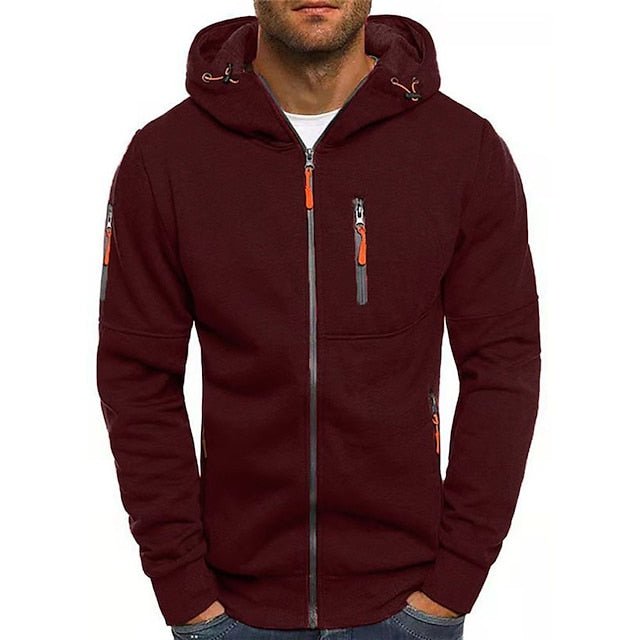 Michael | Stylish Zip-Up Hoodie for Comfort - Image 5