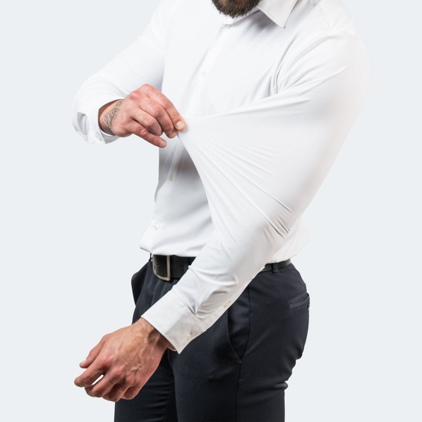 Alexander | Men's Shirt | Men's Dress Shirts | Wrinkle-Free Stretch Fabric-3
