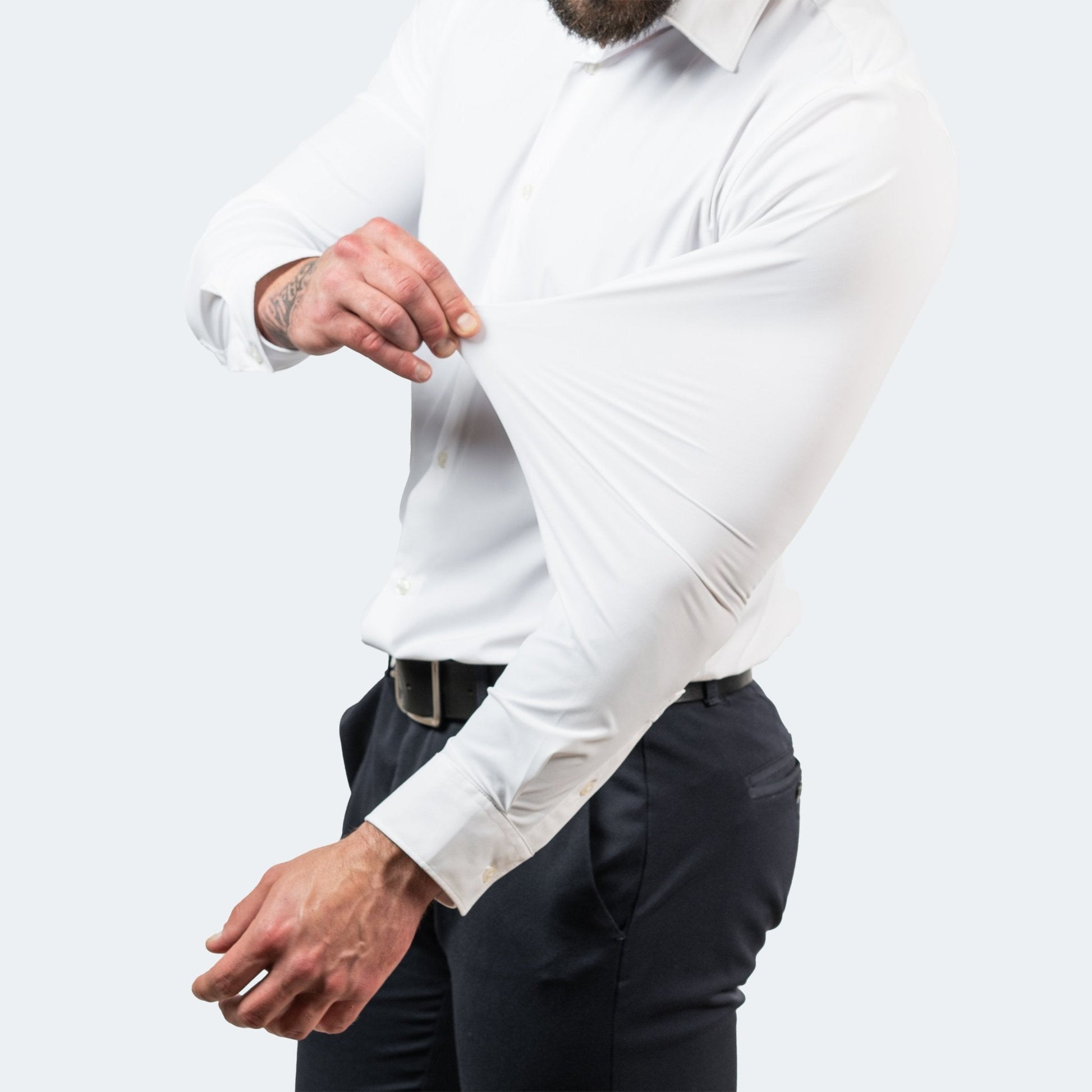 Alexander | Men's Shirt | Men's Dress Shirts | Wrinkle-Free Stretch Fabric-3