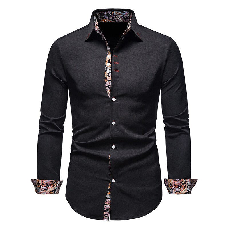 James | Men's Shirt | Long-Sleeved Shirt | Casual Style-4