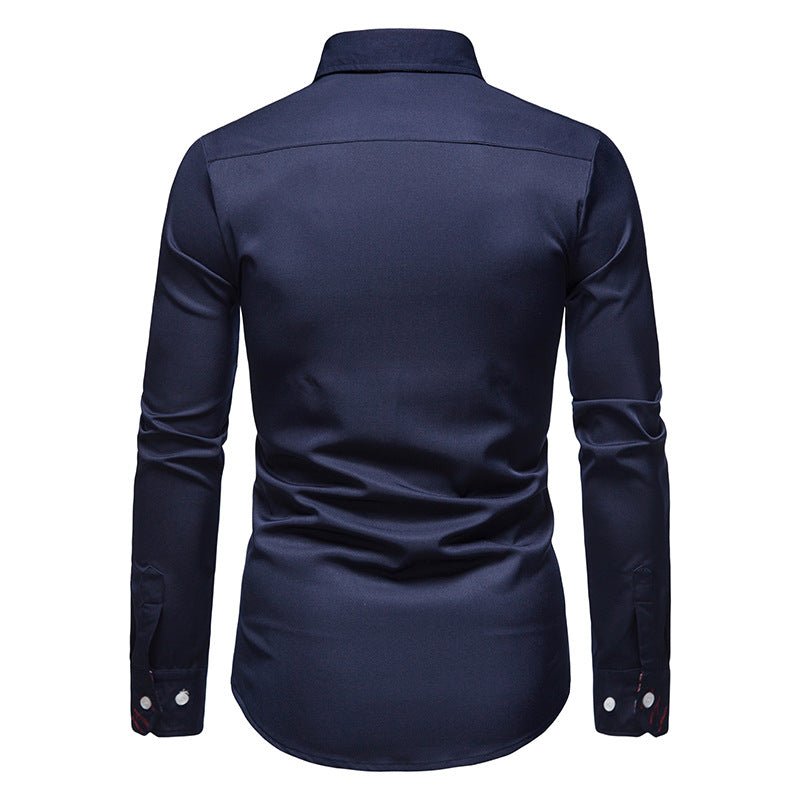 James | Men's Shirt | Long-Sleeved Shirt | Casual Style-6