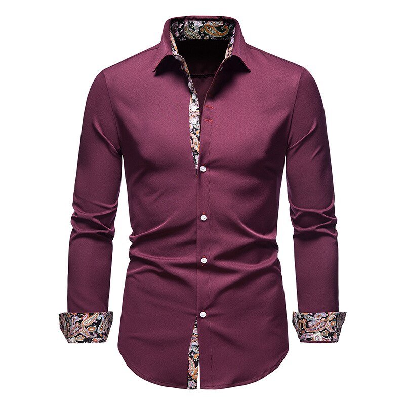 James | Men's Shirt | Long-Sleeved Shirt | Casual Style-3