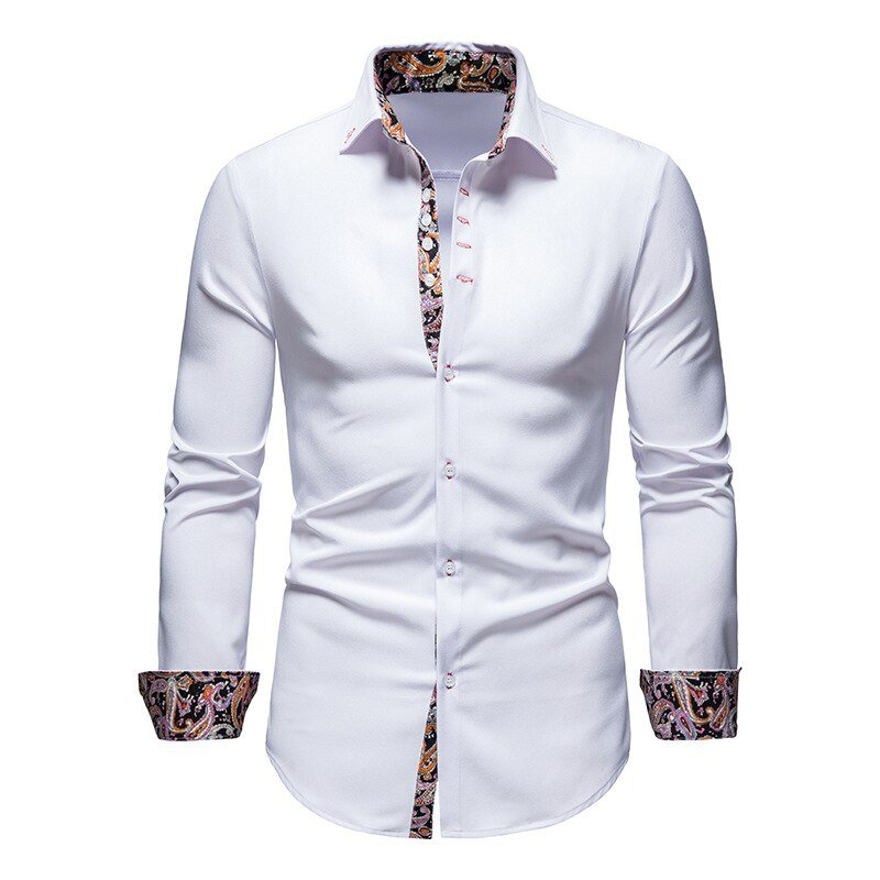 James | Men's Shirt | Long-Sleeved Shirt | Casual Style-1