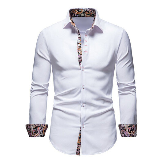 James | Men's Shirt | Long-Sleeved Shirt | Casual Style-1