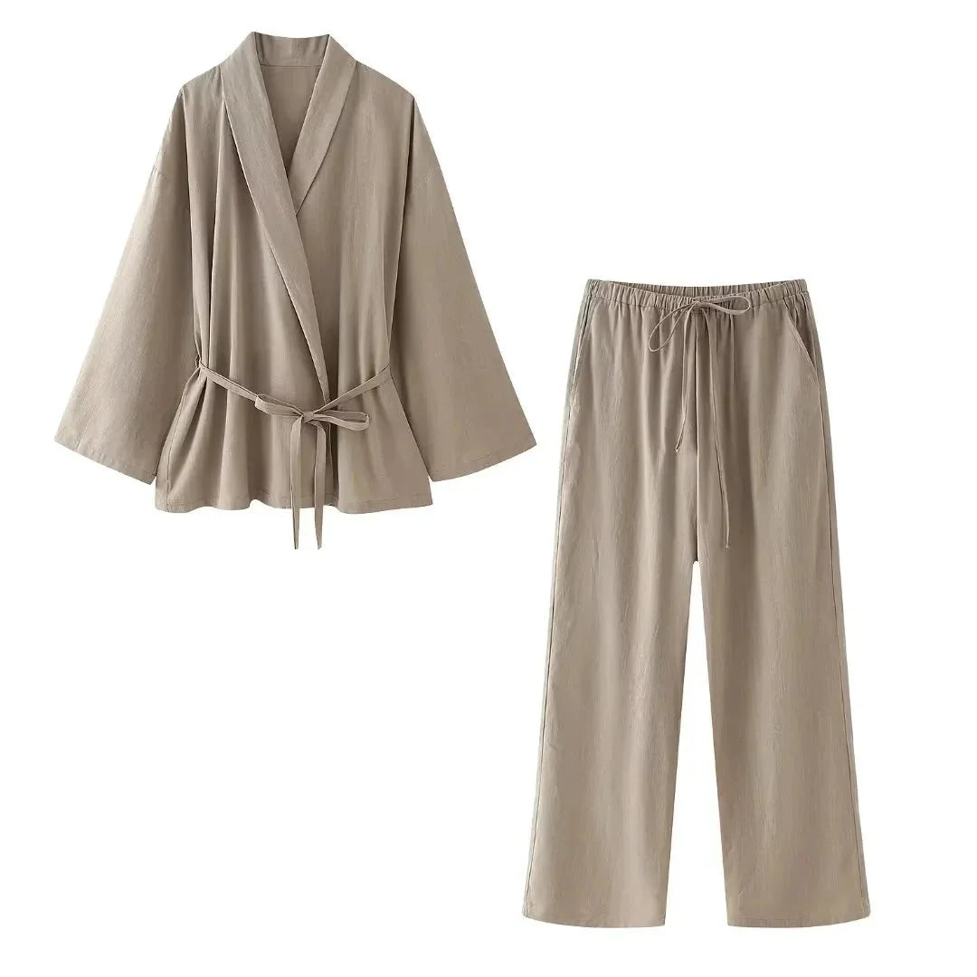 Marixa | Blouse and Pants Set | Chic Style, Elegant Fit | Available in Multiple Sizes and Colors-6