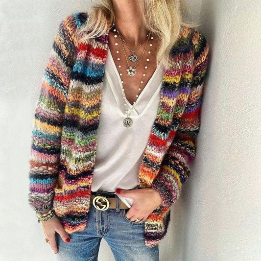 Mette | Cardigan | Womens Jumpers, Cardigans for Women | Multicolored-1