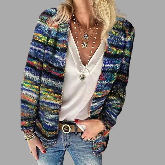 Mette | Cardigan | Womens Jumpers, Cardigans for Women | Multicolored-2