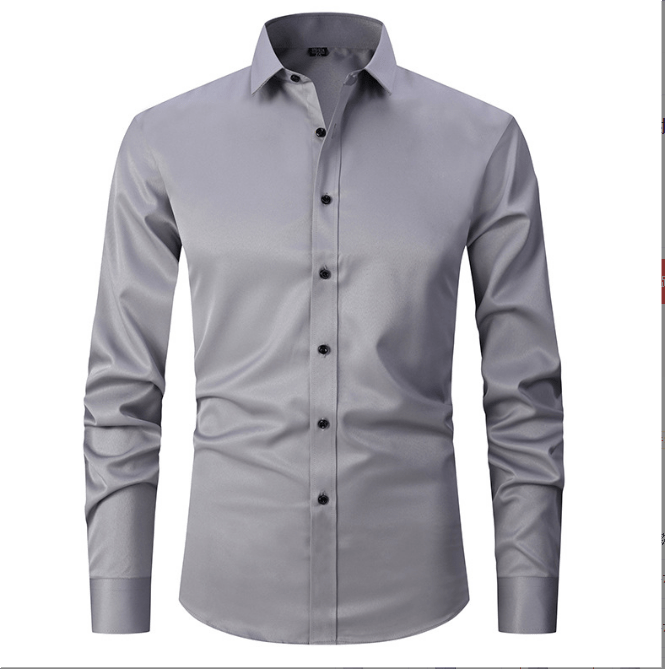 Michael | Men's Dress Shirts | Men's Shirt | Elegant Long-Sleeved Shirt-3