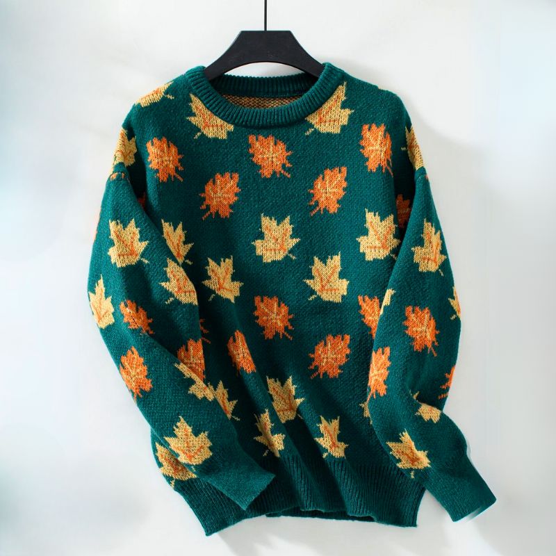 Willow | Sweater | Sweaters For Women, Autumn Leaves, Size M-5