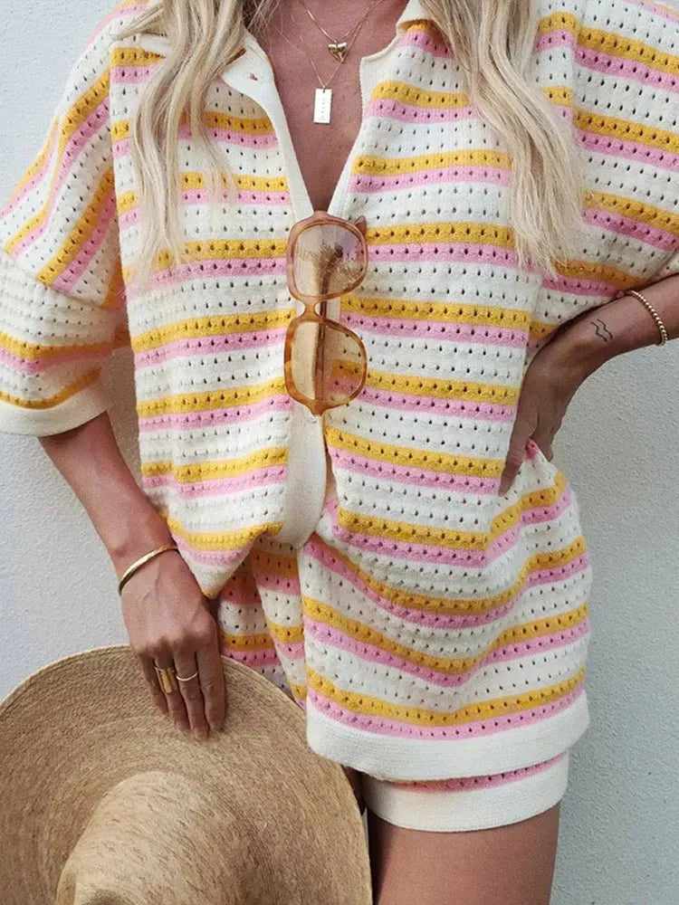 Ynez | Loungewear Set | Women's Set, Two Piece Sets | Size M-4